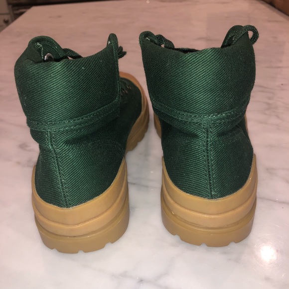 COPY - Vintage 90’s Guess? Flatrock Hi Hunter Green Boots - Picture 7 of 8